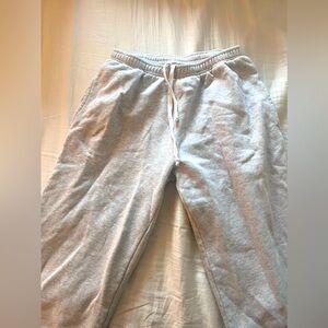 Brandy Melville Light Grey Sweatpants